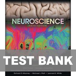 Neuroscience 6th Edition TEST BANK 9781605353807