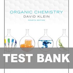 Organic Chemistry 4th Edition TEST BANK 9781119659594