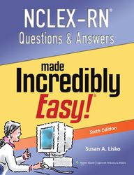 NCLEX-RN Questions and Answers Made Incredibly Easy 6th Edition - eBook PDF Instant Download