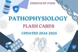 Pathophysiology Flashcards 2024-2025 - eBook PDF Instant Download