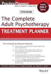 The Complete Adult Psychotherapy Treatment Planner: Includes DSM-5 Updates 5th Edition by David J. Berghuis (textbook)