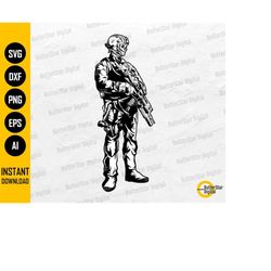 Soldier Skeleton SVG | Military SVG | Marine SVG | Army War Veteran Hero Gun | Cricut Cutting File Silhouette Clipart Di