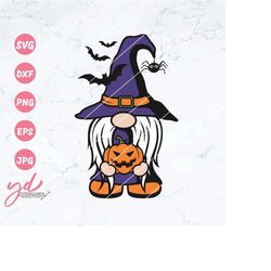 Halloween Gnome Svg | Gnome Svg | Halloween Design Svg | Cute Gnome Svg | Halloween Pumpkin Svg | Halloween Shirt Design