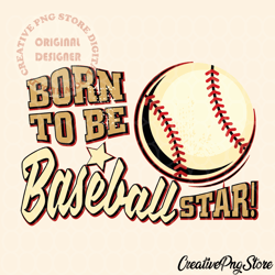 baseball star png, baseball sublimation designs, digital download