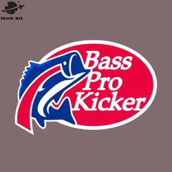 Bass ro Kicker Sports PNG Design