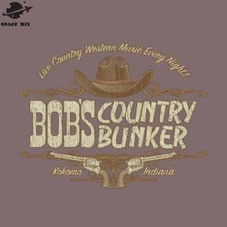Bobs Country Bunker 1980 PNG Design