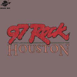 97 Rock Houston 1986 PNG Design