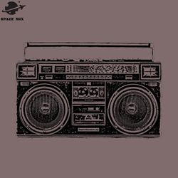 boombox hiphop png design