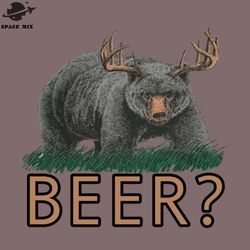 bear deer beer png design