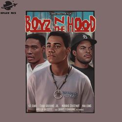 Boyz the Hood Hiphop PNG Design