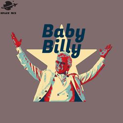 Baby Billy Star PNG Design