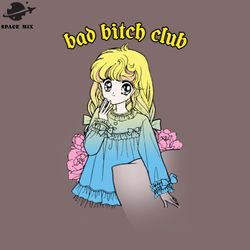 Bad Bitch Club PNG Design