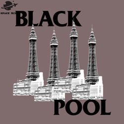 Blackpool Black Flag arody Tribute  PNG Design