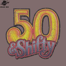 50 Shifty 1976 PNG Design