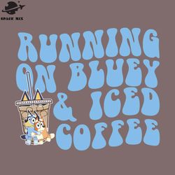 bluey coffee PNG Design