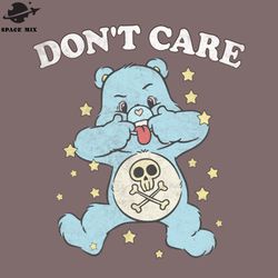 dont care bear existentialist lowbrow  png design