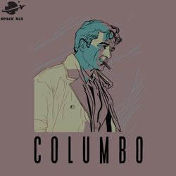 Columbo Retro Fan Artwork  PNG Design