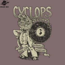 Cyclops Records 1978 PNG Design