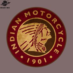 Indian Motorcycle Logo 1901 PNG Design
