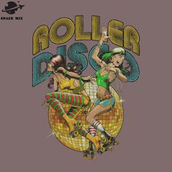 Roller Disco 1980 PNG Design