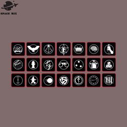 Rush Icons For All Albums PNG Design