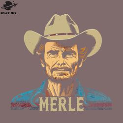 Merle Haggard Original Country Music Fan  PNG Design