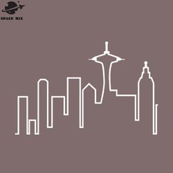 Seattle Skyline Frasier PNG Design