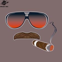 Mike Ditka Chicago Bears Cigar PNG Design