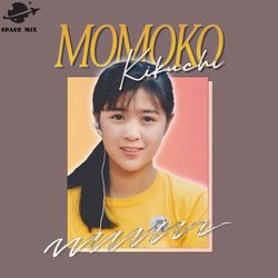 Momoko Kikuchi Retro 80s  PNG Design