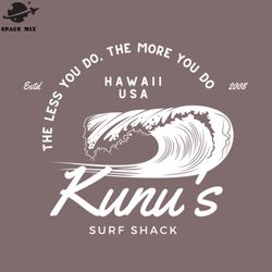 Kunus Surf Shack PNG Design