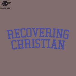 Recovering Christian  PNG Design