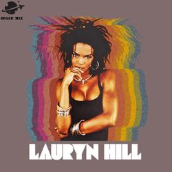 lauryn hill retro PNG Design