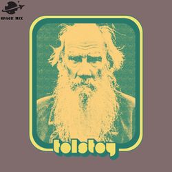 Leo Tolstoy Retro Aesthetic Fan Art  PNG Design