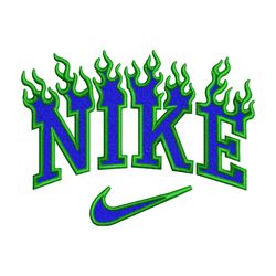 Nike flamas embroidery design, Nike logo embroidery, Nike design, logo design, logo shirt, Digital download