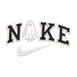 Nike x ghost embroidery design, Ghost embroidery, Nike design, Embroidery shirt, Embroidery file,Digital download