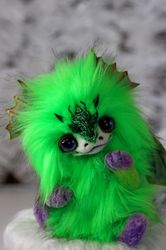 ON ORDER Dragon Taya fantasy creature toy creations doll animal doll antastic beast furry art furry doll fluffy
