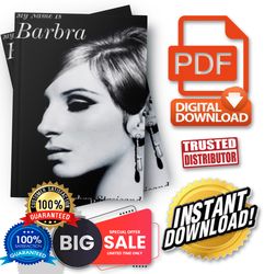 My Name Is Barbra by Barbra Streisand - Instant Download, Etextbook, Digital Books PDF book, E-book, Ebook