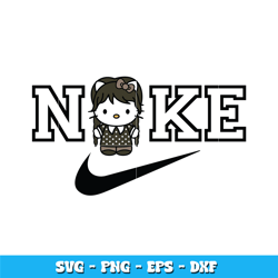 Nike Hello Kitty Wednesday svg, Hello kitty svg, Logo Brand svg, Nike svg, cartoon svg, Instant download.