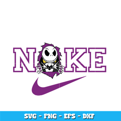 Nike Jack Skellington svg, Jack Skellington svg, Logo Brand svg, Nike svg, cartoon svg, Digital download.
