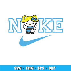 Kitty Bubbles Decal Nike svg, Logo Brand svg, Nike svg, cartoon svg, logo design svg, Instant download.