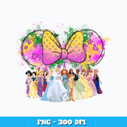 Minnie pink and disney princess Png, disney Png, Cartoon png, Logo design Png, Digital file png, Instant download.