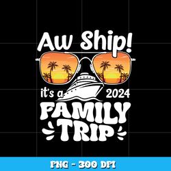 Mickey friends family trip 2024 png, Disney Png, cartoon png, Logo design Png, Digital file png, Instant download.