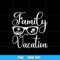 Family Vacation logo design png, logo Png, cartoon png, Logo design Png, Digital file png, Instant download.