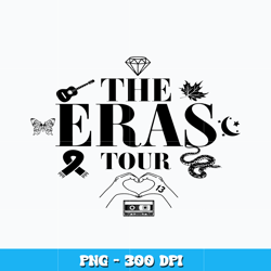 The Eras Tour design Png, Taylor Swift png, Logo design png, logo shirt png, Digital file png, Instant Download.