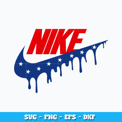 Flag America Nike Svg, Flag America svg, Logo Brand svg, Nike svg, cartoon svg, logo design svg, Instant download.