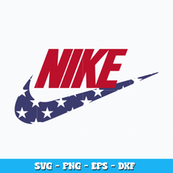 Nike Swoosh American Svg, Logo Brand svg, Nike svg, cartoon svg, logo design svg, logo shirt svg, Instant download.
