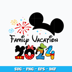 Quotes svg, Disney Mickey family vacation 2024 svg, Mickey head svg, logo design svg, digital file svg, Instant download