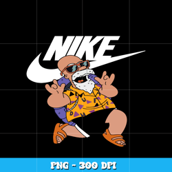 Master Roshi Nike svg, Dragonball anime svg, logo design svg, Logo Nike svg, digital file svg, Instant download.
