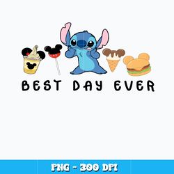 Quotes png, Best day ever Png, Stitch png, Disney cartoon png, logo design png, digital file png, Instant download.