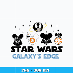 Star Wars Galaxy's Edge Png, Mickey head png, Logo shirt png, logo design png, digital file png, Instant download.